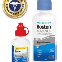 Dung dịch ngâm và khử trùng contact lens Boston Advance Conditioning Solution MultiPack 120ml x2 + Cleaner 30ml 10 dung dich ngam va khu trung contact lens boston advance conditioning solution multipack 120ml x2 cleaner 30ml ke