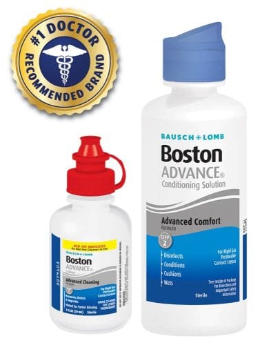Dung dịch ngâm và khử trùng contact lens Boston Advance Conditioning Solution MultiPack 120ml x2 + Cleaner 30ml 13 dung dich ngam va khu trung contact lens boston advance conditioning solution multipack 120ml x2 cleaner 30ml ke