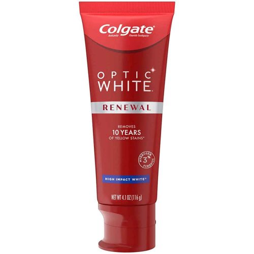 Kem đánh răng Colgate Optic White Renewal High Impact White 116g 18 kem danh rang colgate optic white renewal 116g kna