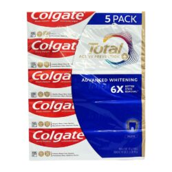 Kem đánh răng Colgate Total Advanced Whitening 181g x 5 tuýp