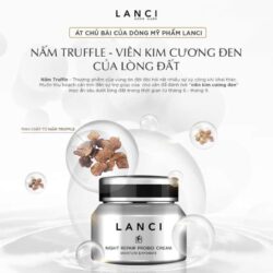 kem duong phuc hoi te bao da ban dem lanci night repair probio cream 50ml kc