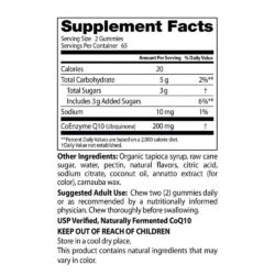 Kẹo dẻo bổ sung CoQ10 hỗ trợ tim mạch Doctor's Best CoQ10 200mg 130 Gummies 7 keo deo bo sung coq10 ho tro tim mach doctors best coq10 200mg 130 gummies kb