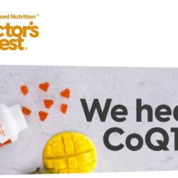 Kẹo dẻo bổ sung CoQ10 hỗ trợ tim mạch Doctor's Best CoQ10 200mg 130 Gummies 10 keo deo bo sung coq10 ho tro tim mach doctors best coq10 200mg 130 gummies kc