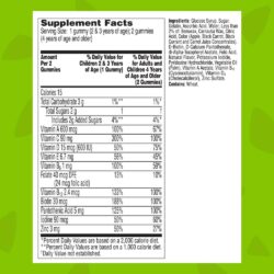 Kẹo dẻo tăng sức đề kháng cho trẻ em Flintstones Gummies Immunity Support 60 viên 13 keo deo tang suc de khang cho tre em flintstones gummies immunity support 60 vien kc