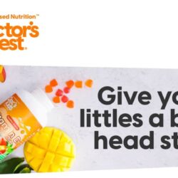 Kẹo dẻo Vitamin D3 cho trẻ em Doc's Kids Vitamin D3 25mcg (1000IU) 220 Gummies 12 keo deo vitamin d3 cho tre em docs kids vitamin d3 25mcg 1000iu 220 gummies kc