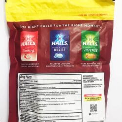 Kẹo Halls thông cổ, mát họng Halls Relief Cherry 80 viên 7 keo halls thong co mat hong halls relief cherry 80 vien knb