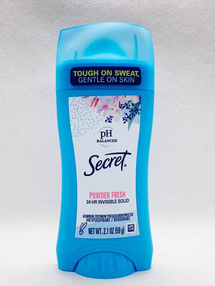 Lăn khử mùi sáp Secret pH Balanced Powder Fresh Invisible Solid 59g – Wowmart VN | 100% hàng ngoại nhập