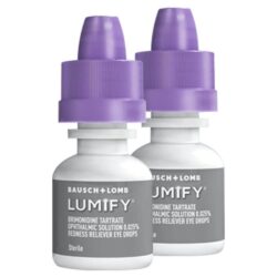Nhỏ mắt Lumify giảm đau mắt đỏ Lumify Redness Reliever Eye Drops 15ml (7.5ml x2 chai) 9 nho mat lumify giam dau mat do lumify redness reliever eye drops 15ml 7 5ml x2 chai kc