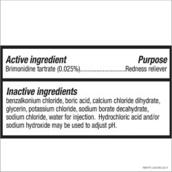 Nhỏ mắt Lumify giảm đau mắt đỏ Lumify Redness Reliever Eye Drops 15ml (7.5ml x2 chai) 10 nho mat lumify giam dau mat do lumify redness reliever eye drops 15ml 7 5ml x2 chai kd