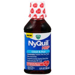 Siro cảm cho người cao huyết áp Vicks NyQuil HBP Cold & Flu 354ml (Cherry) 7 siro cam cho nguoi cao huyet ap vicks nyquil hbp cold flu 354ml cherry ka