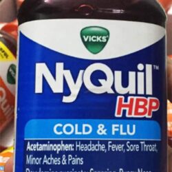 Siro cảm cho người cao huyết áp Vicks NyQuil HBP Cold & Flu 354ml (Cherry) 9 siro cam cho nguoi cao huyet ap vicks nyquil hbp cold flu 354ml cherry kc