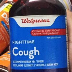 Siro ho Walgreens Nighttime Cough 355ml (Cherry) 7 siro ho walgreens nighttime cough 355ml cherry kc