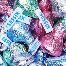 Socola sữa Hershey's Kisses Milk Chocolate Easter Pastels 524g 11 socola sua hersheys kisses milk chocolate easter pastels 524g ke