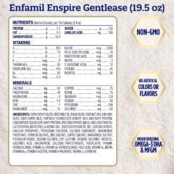 sua danh cho be tu 0 12 thang chong day hoi non tro enfamil enspire gentlease non gmo 822g hop giay kc