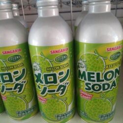 Thùng nước ngọt Soda Nhật Sangaria Melon Soda vị dưa lưới 500ml x24 chai 14 thung nuoc ngot soda nhat sangaria melon soda vi dua luoi 500ml x24 chai ka