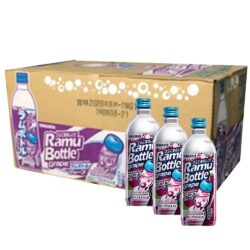 Thùng nước ngọt Soda Nhật Sangaria Ramu Bottle Grape vị nho 500ml x24 chai 8 thung nuoc ngot soda nhat sangaria ramu bottle grape vi nho 500ml x24 chai kb