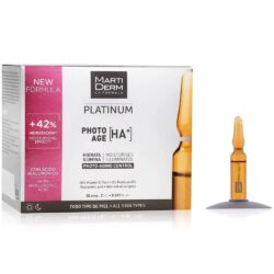 Tinh chất chống lão hóa siêu cấp ẩm MartiDerm Platinum Photo Age HA+ 2ml x30 ống 10 tinh chat chong lao hoa sieu cap am martiderm platinum photo age ha 2ml x30 ong kb