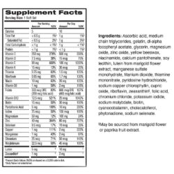 Viên uống bổ mắt cho người lớn (trên 50 tuổi) Preservision AREDS2 Multivitamin 2in1 Formula 180 Softgels 5 vien uong bo mat cho nguoi lon tren 50 tuoi preservision areds2 multivitamin 2in1 formula 180 softgels ka