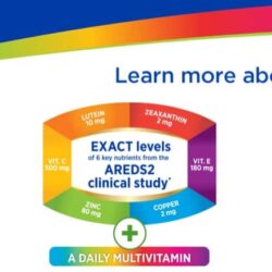 Viên uống bổ mắt cho người lớn (trên 50 tuổi) Preservision AREDS2 Multivitamin 2in1 Formula 180 Softgels 6 vien uong bo mat cho nguoi lon tren 50 tuoi preservision areds2 multivitamin 2in1 formula 180 softgels kb