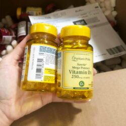 Viên uống bổ sung Vitamin D3 Puritan’s Pride Vitamin D3 250mcg (10,000 IU) 100 Softgels 7 vien uong bo sung vitamin d3 puritans pride vitamin d3 250mcg 10 000 iu 100 softgels ka