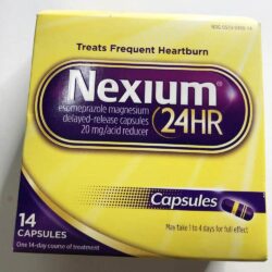 Viên uống cắt cơn đau dạ dày, ợ nóng Nexium 24hr 14 Capsules 6 vien uong cat con dau da day o nong nexium 24hr 14 capsules kb