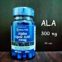 Viên uống bổ sung ALA Puritan’s Pride Alpha Lipoic Acid 300mg 60 Capsules 7 vien uong chong lao hoa tan nhang puritans pride alpha lipoic acid 300mg 60 capsules kra