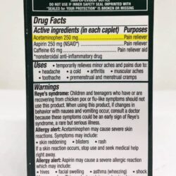 Viên uống giảm đau đầu Excedrin Extra Strength 24 viên 10 vien uong giam dau dau excedrin extra strength 24 vien 191124 kc