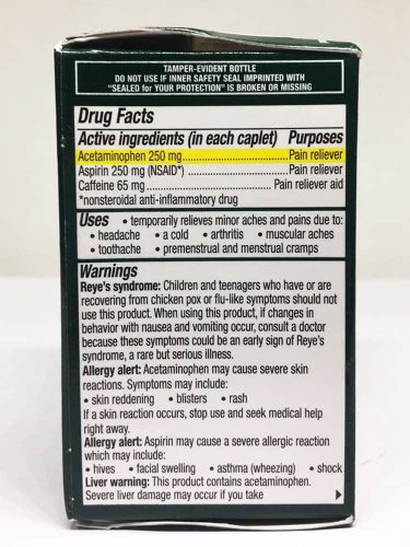 Viên uống giảm đau đầu Excedrin Extra Strength 24 viên 17 vien uong giam dau dau excedrin extra strength 24 vien 191124 kc