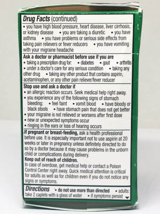 vien uong ho tro chung dau nua dau excedrin migraine 24 vien 010724 kd