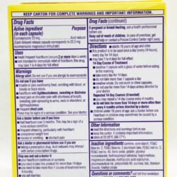 Viên uống hỗ trợ viêm loét dạ dày hành tá tràng Nexium 24hr 14 Clear Minis Capsules 13 vien uong ho tro viem loet da day hanh ta trang nexium 24hr 14 clear minis capsules knc