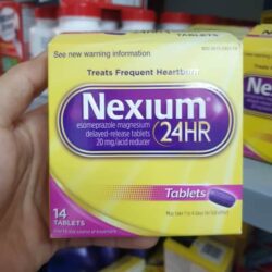 Viên uống hỗ trợ viêm loét dạ dày hành tá tràng Nexium 24hr 14 Tablets 6 vien uong ho tro viem loet da day hanh ta trang nexium 24hr 14 tablets ka