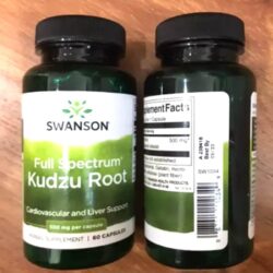 Viên uống từ Kudzu hỗ trợ tim, gan Swanson Full Spectrum Kudzu Root 500mg 60 Capsules 5 vien uong tu kudzu ho tro tim gan swanson full spectrum kudzu root 500mg 60 capsules kb