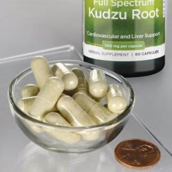 Viên uống từ Kudzu hỗ trợ tim, gan Swanson Full Spectrum Kudzu Root 500mg 60 Capsules 7 vien uong tu kudzu ho tro tim gan swanson full spectrum kudzu root 500mg 60 capsules kc