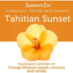 Xịt phụ khoa Summer’s Eve Tropical Rain Freshening Spray (Cam) 56.7g (Tahitian Sunset) 8 xit phu khoa summers eve tropical rain freshening spray cam 56 7g tahitian sunset kb