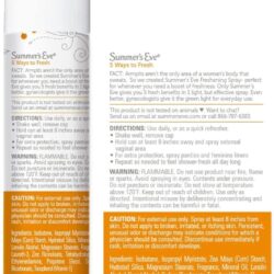 Xịt phụ khoa Summer’s Eve Tropical Rain Freshening Spray (Cam) 56.7g (Tahitian Sunset) 9 xit phu khoa summers eve tropical rain freshening spray cam 56 7g tahitian sunset kc