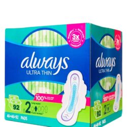 Băng vệ sinh siêu mỏng cánh Always Ultra Thin 92 miếng 14 bang ve sinh sieu mong canh always ultra thin 92 mieng knc