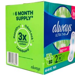 Băng vệ sinh siêu mỏng cánh Always Ultra Thin 92 miếng 15 bang ve sinh sieu mong canh always ultra thin 92 mieng kne