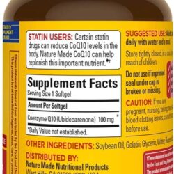 Bổ sung CoQ10 tốt cho tim mạch Nature Made CoQ10 100mg 72 viên 6 bo sung coq10 tot cho tim mach nature made coq10 100mg 72 vien kc