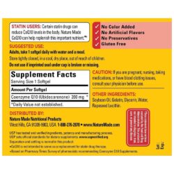 bo sung coq10 tot cho tim mach nature made coq10 200mg 80 vien ka