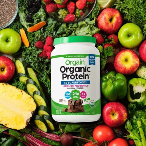 Bột Protein hữu cơ Orgain Organic Protein 50 Superfoods 1.2kg hương Socola 9 bot protein huu co orgain organic protein 50 superfoods 1 2kg huong socola 290725 kb