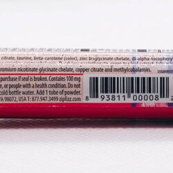 bot vitamin bo sung nang luong zipfizz healthy energy drink mix fruit punch 1 ong kb