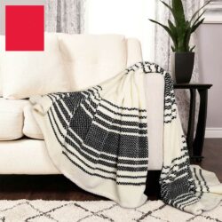 Chăn (mền) Eco Plush Throw 152 x 177cm (Trắng) 7 chan men eco plush throw 152 x 177cm trang kc