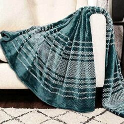 Chăn (mền) Eco Plush Throw 152 x 177cm (Xanh lá) 6 chan men eco plush throw 152 x 177cm xanh la kd