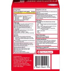 Viên uống Tylenol Acetaminophen Extra Strength 500mg 2 viên x50 gói (100 Caplets) 9 giam dau ha sot tylenol acetaminophen extra strength 500mg 2 vien x 50 goi 100 vien ka