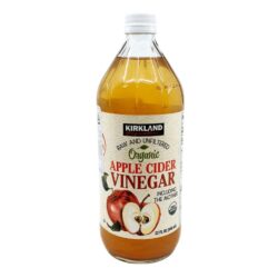 Giấm táo hữu cơ nguyên chất Kirkland Signature Organic Apple Cider Vinegar 946ml 5 giam tao huu co nguyen chat kirkland signature organic apple cider vinegar 946ml kc