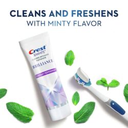 Kem đánh răng Crest 3D White Brilliance Ultra Toothpaste 147g 9 kem danh rang crest 3d white brilliance toothpaste 147g loc 4 tuyp kd