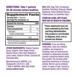 keo deo giup ngu ngon natrol gummies melatonin 5mg 60 vien kb