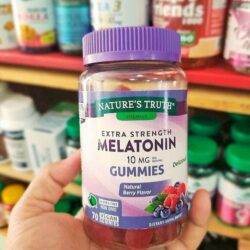 Kẹo dẻo hỗ trợ giấc ngủ ngon Nature’s Truth Melatonin Extra Strength 10mg 70 Gummies 15 keo deo ho tro giac ngu ngon natures truth melatonin extra strength 10mg 70 gummies kd