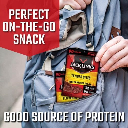 Khô bò Mỹ Jack Link’s Original, Tender Bites, Teriyaki (Lốc 9 gói x 35g) 20 kho bo my jack links original tender bites teriyaki loc 9 goi x 35g kd