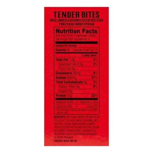 Khô bò Mỹ Jack Link’s Original, Tender Bites, Teriyaki (Lốc 9 gói x 35g) 23 kho bo my jack links original tender bites teriyaki loc 9 goi x 35g kf